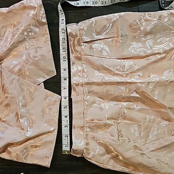 STUNNING URSULA OF SWITZERLAND LIGHT PINK PAISLEY SKIRT SUIT - Picture 6 of 14